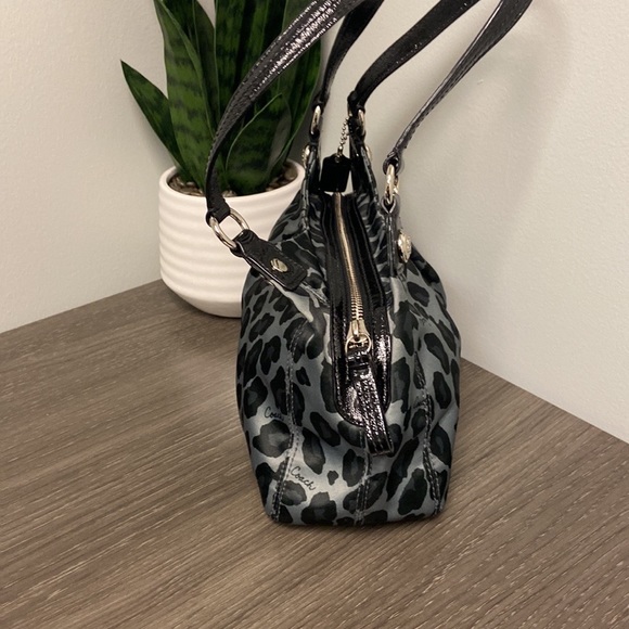 Leopard Print Mini Coach Bag - Picture 9 of 16